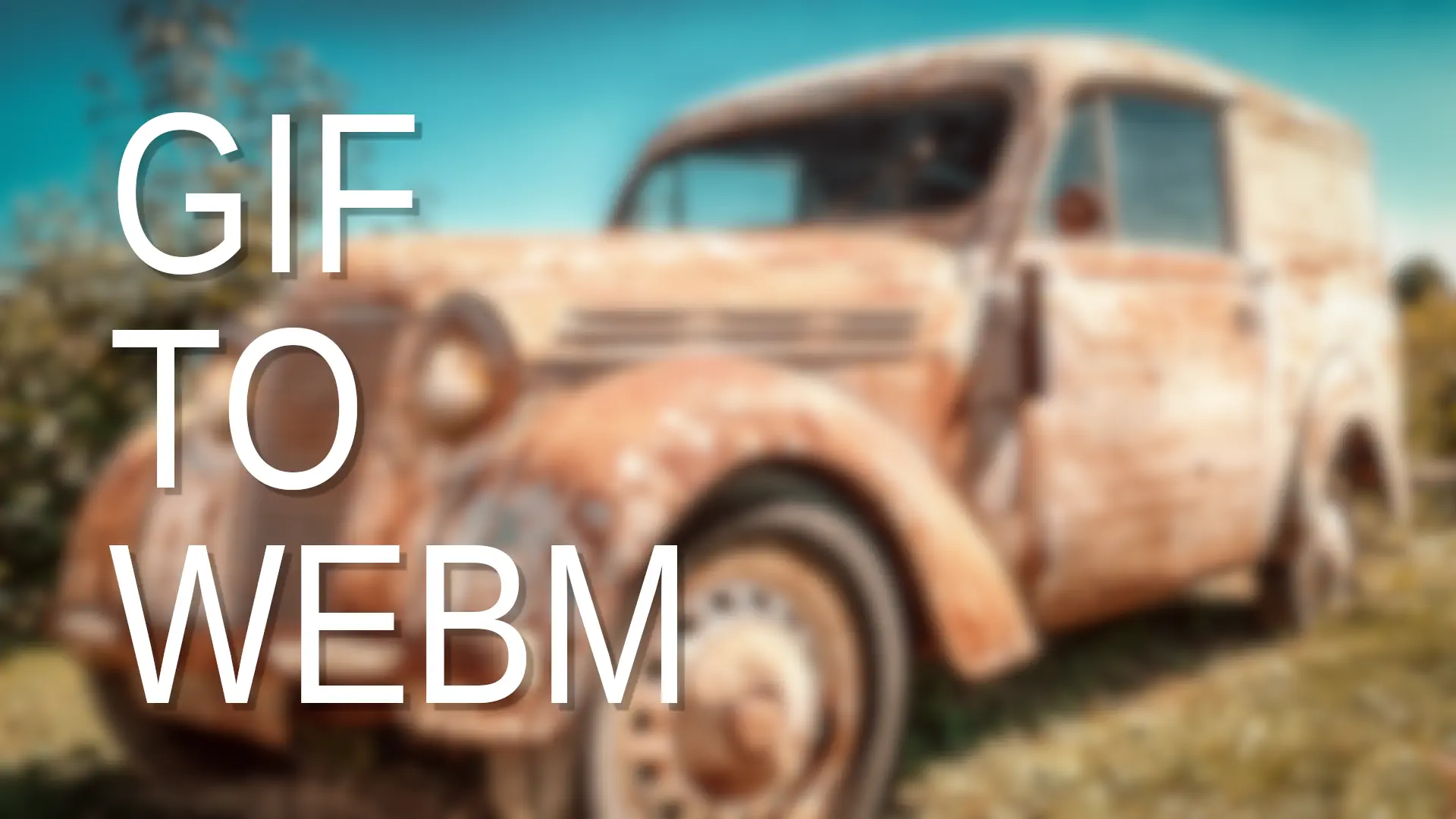 GIF to WEBM